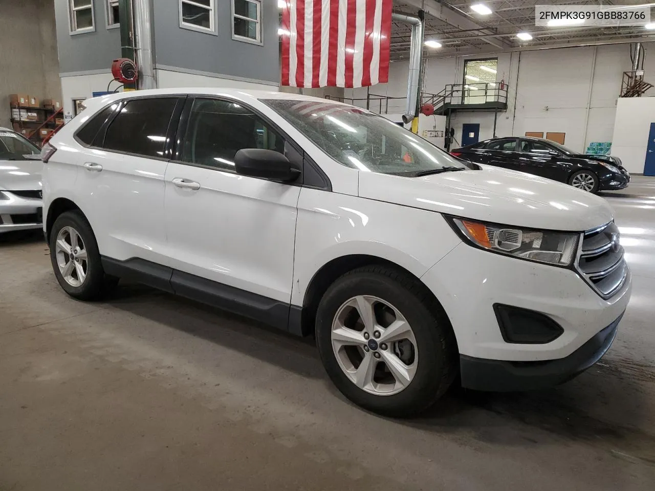 2016 Ford Edge Se VIN: 2FMPK3G91GBB83766 Lot: 77837714