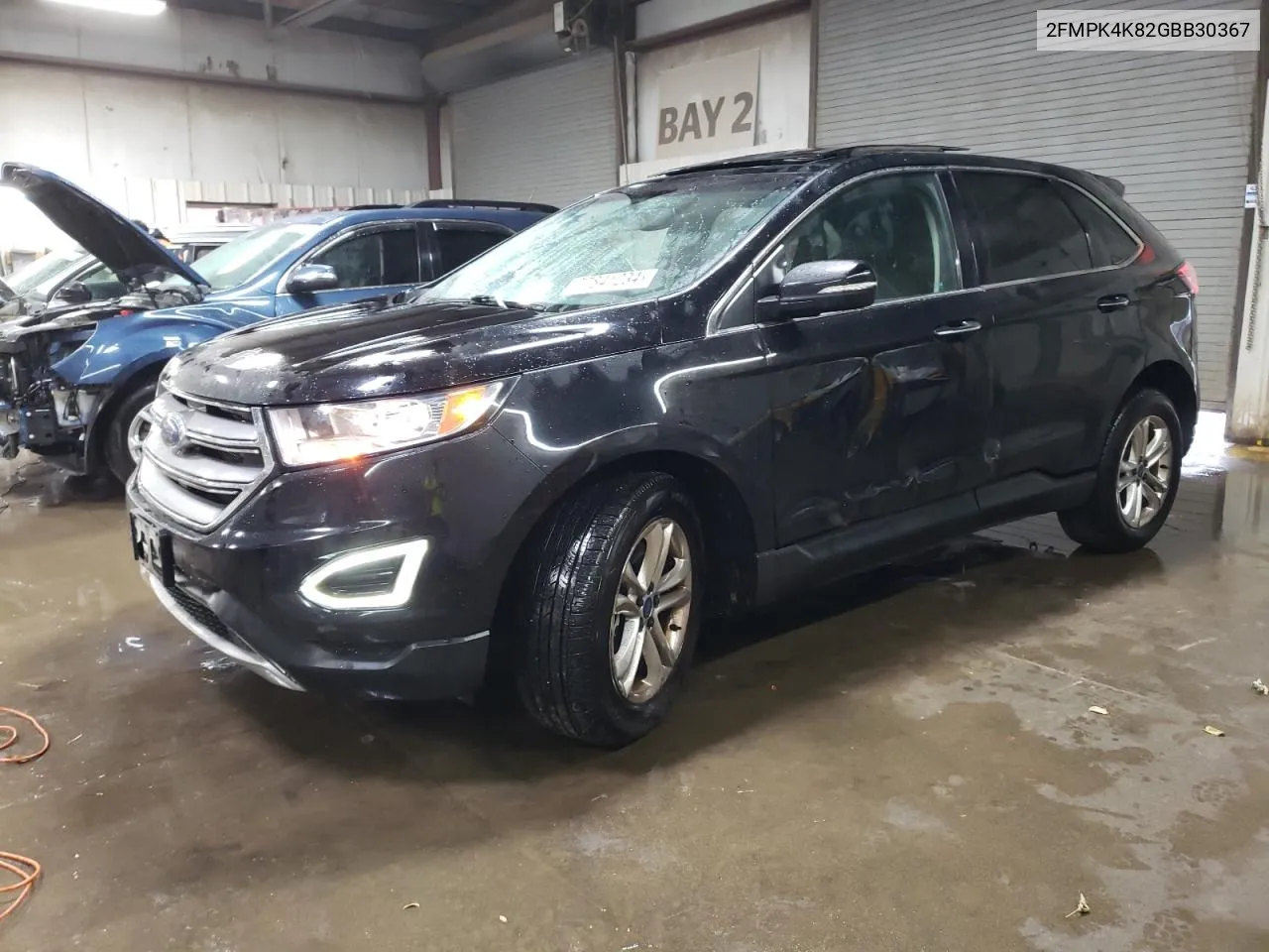 2016 Ford Edge Titanium VIN: 2FMPK4K82GBB30367 Lot: 77841234