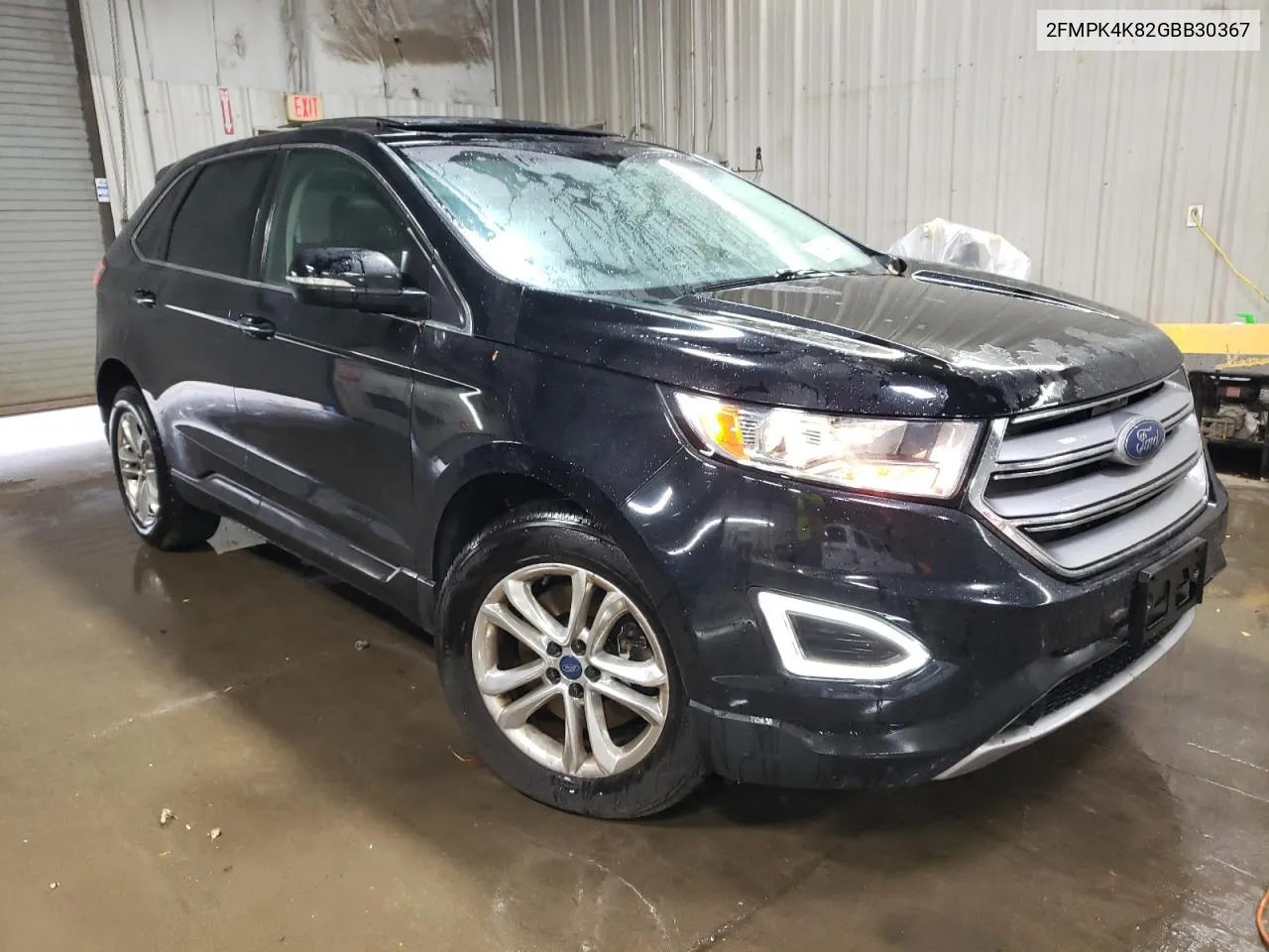 2016 Ford Edge Titanium VIN: 2FMPK4K82GBB30367 Lot: 77841234