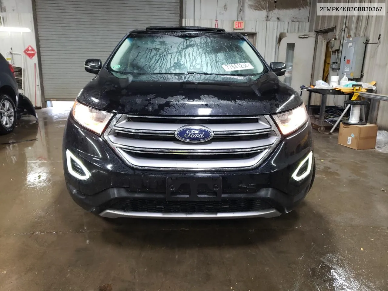 2016 Ford Edge Titanium VIN: 2FMPK4K82GBB30367 Lot: 77841234