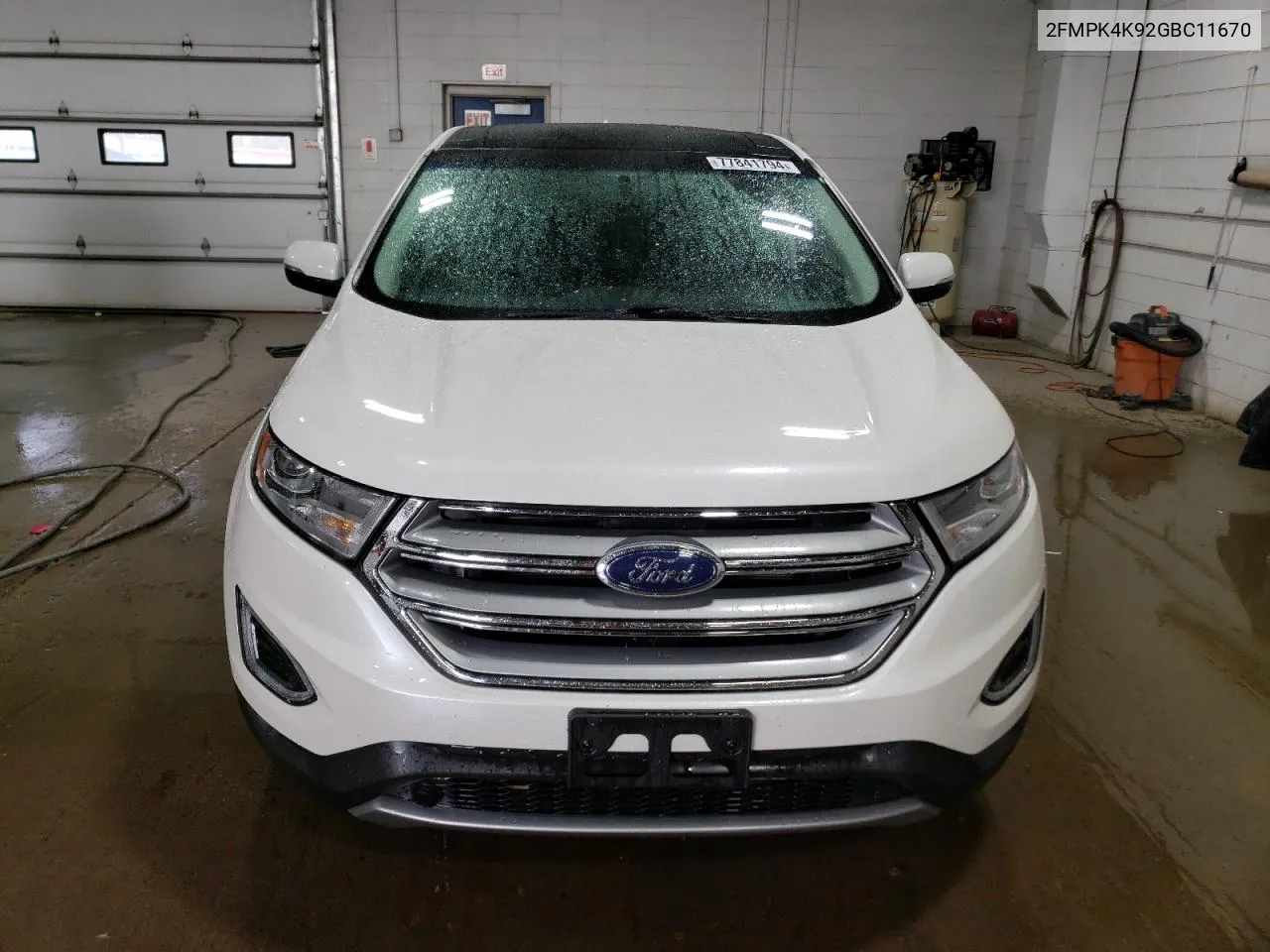 2016 Ford Edge Titanium VIN: 2FMPK4K92GBC11670 Lot: 77841794