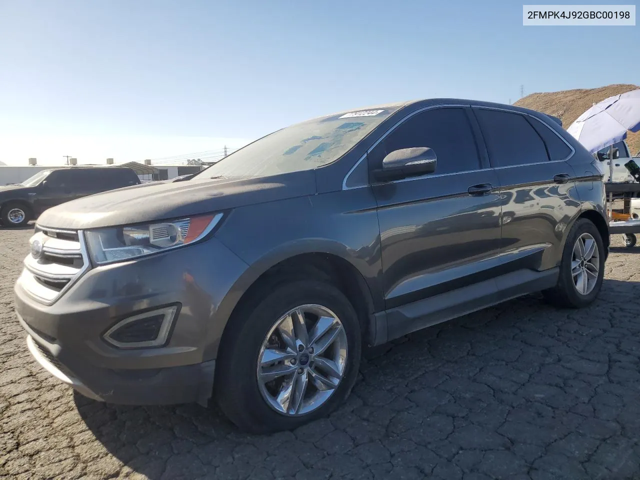 2016 Ford Edge Sel VIN: 2FMPK4J92GBC00198 Lot: 77912244