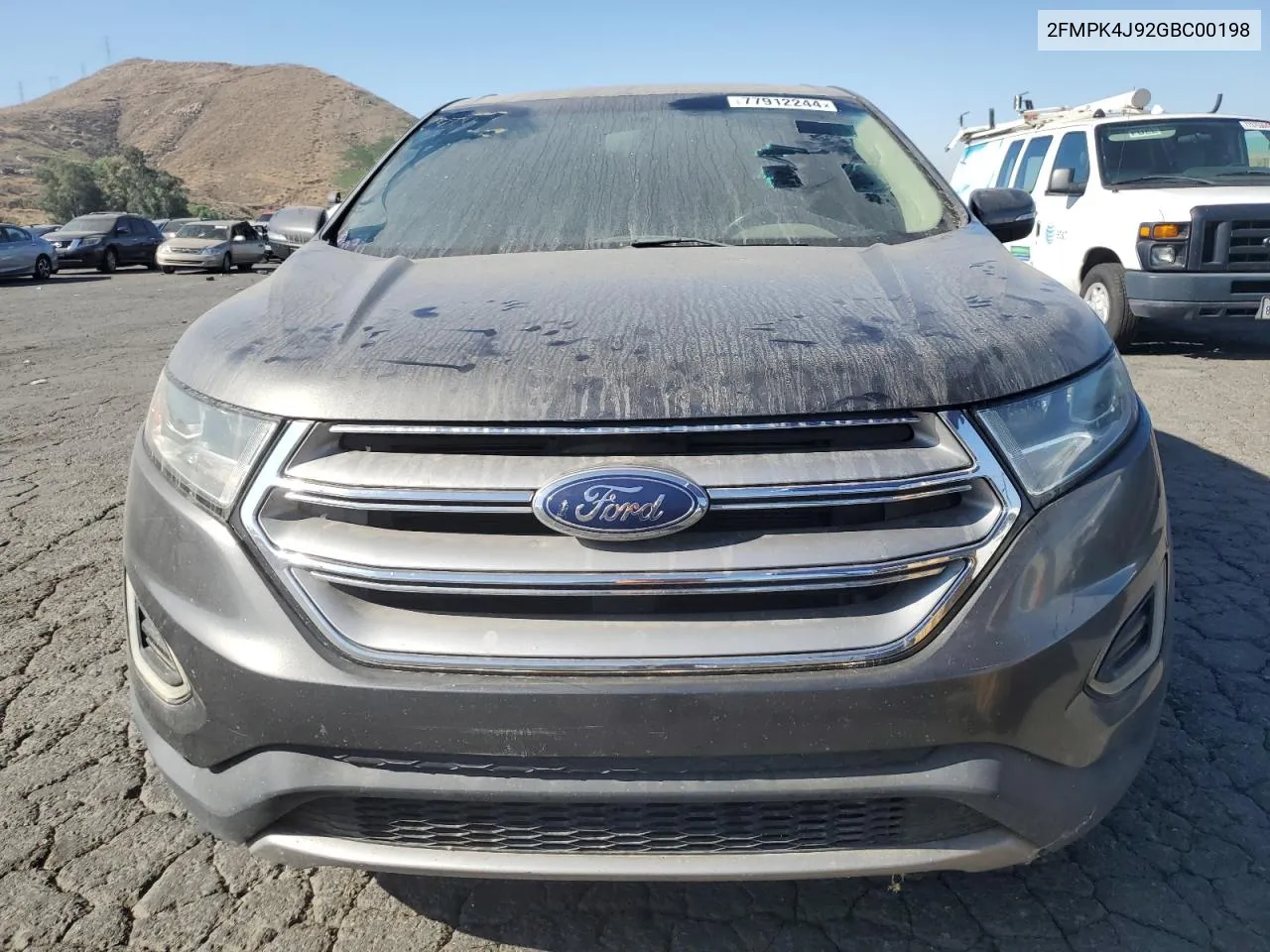 2016 Ford Edge Sel VIN: 2FMPK4J92GBC00198 Lot: 77912244