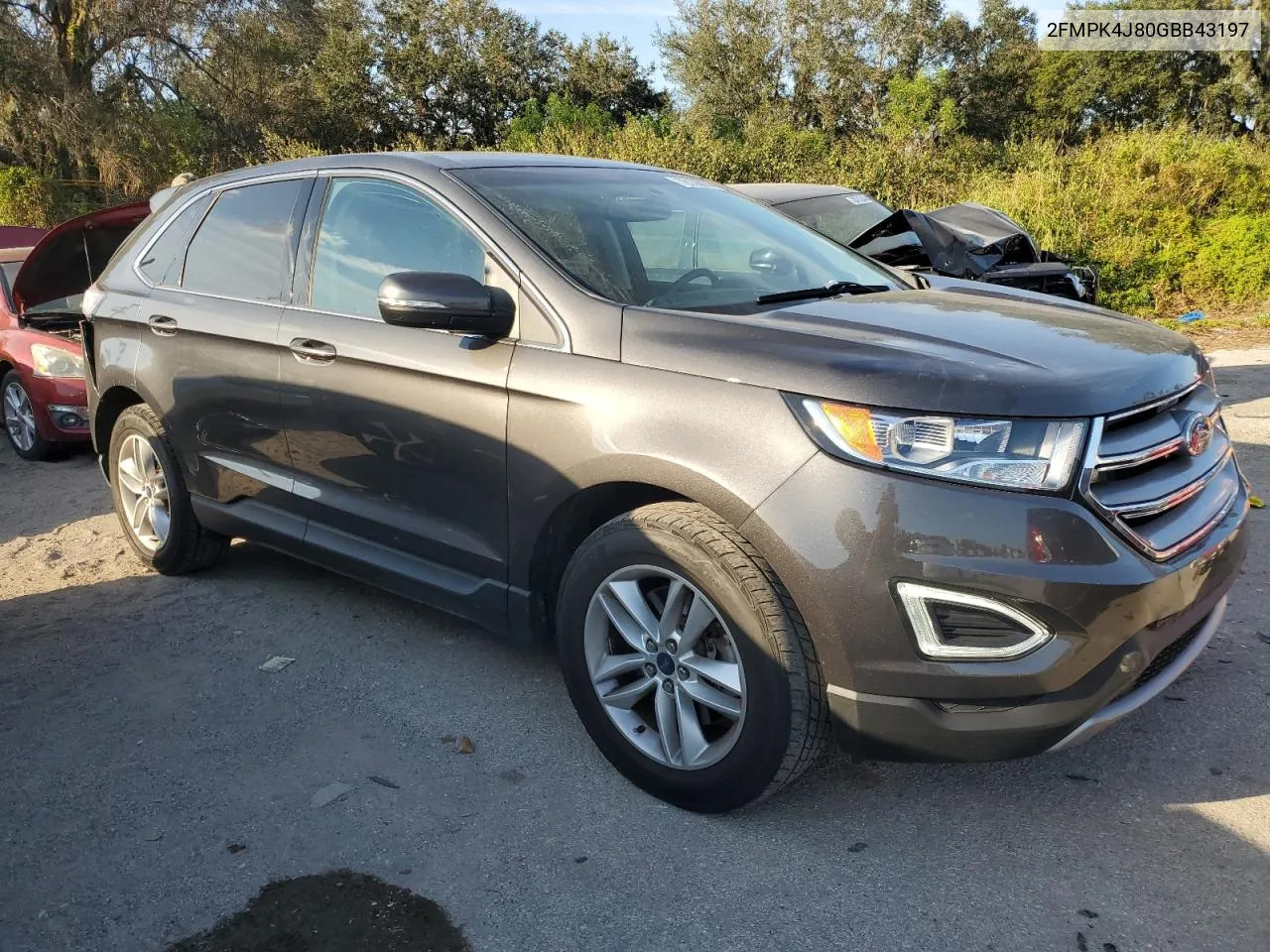 2016 Ford Edge Sel VIN: 2FMPK4J80GBB43197 Lot: 78135974