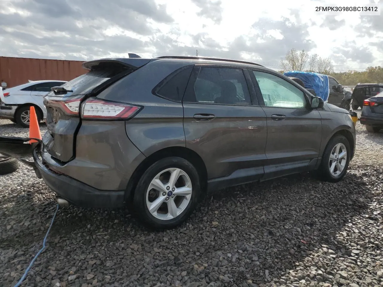 2016 Ford Edge Se VIN: 2FMPK3G98GBC13412 Lot: 78247644