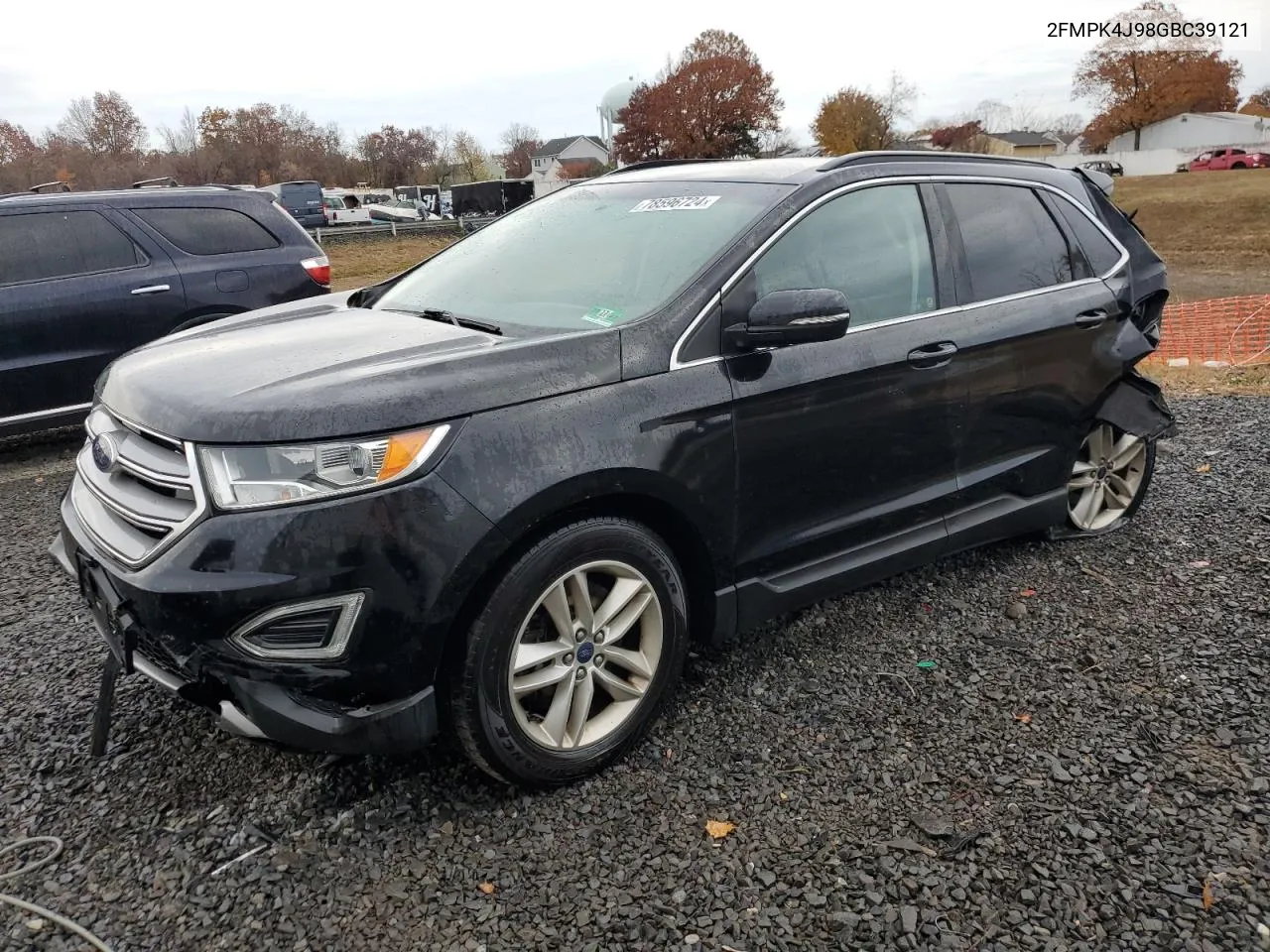 2016 Ford Edge Sel VIN: 2FMPK4J98GBC39121 Lot: 78596724