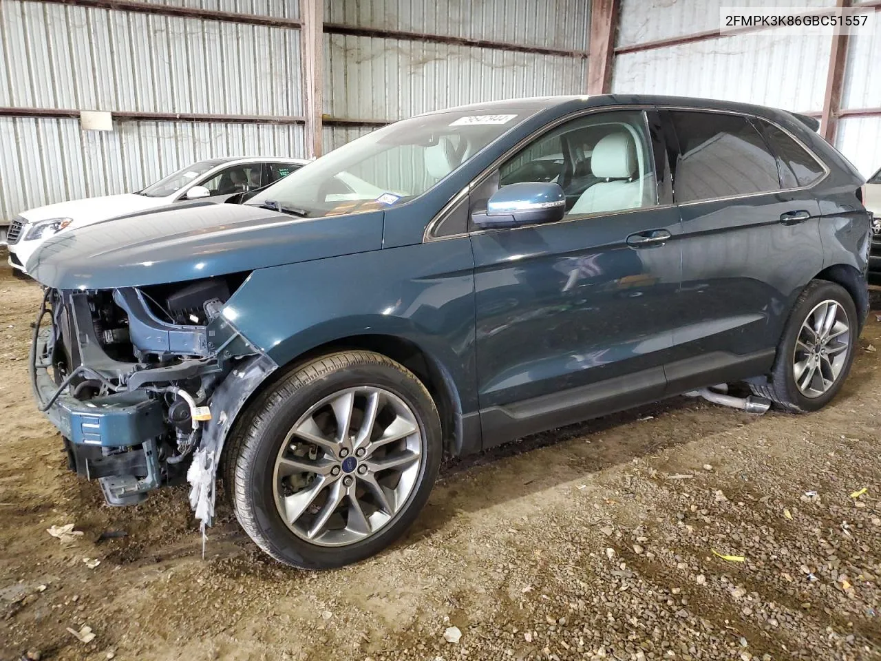 2016 Ford Edge Titanium VIN: 2FMPK3K86GBC51557 Lot: 79547944