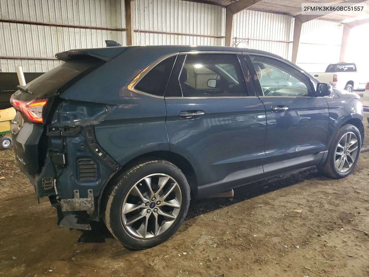 2016 Ford Edge Titanium VIN: 2FMPK3K86GBC51557 Lot: 79547944