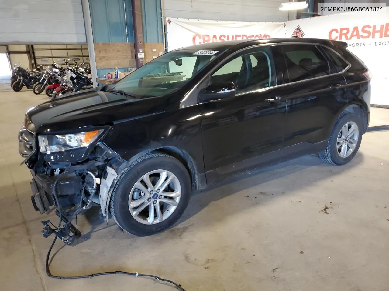 2016 Ford Edge Sel VIN: 2FMPK3J86GBC63824 Lot: 79723244