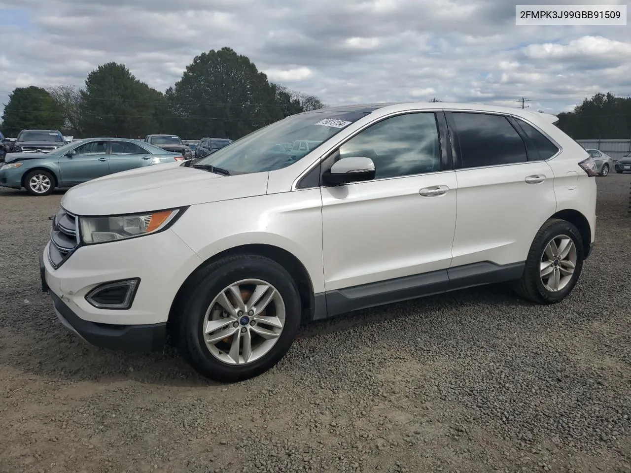 2016 Ford Edge Sel VIN: 2FMPK3J99GBB91509 Lot: 79813154