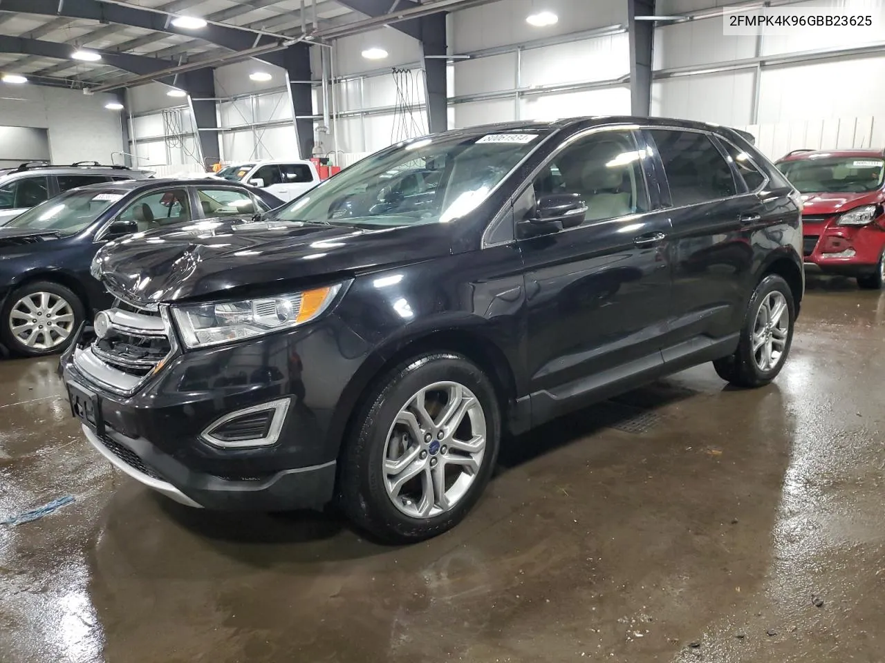 2016 Ford Edge Titanium VIN: 2FMPK4K96GBB23625 Lot: 80061934