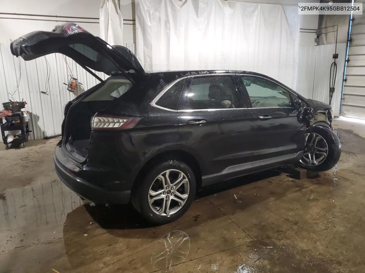 2016 Ford Edge Titanium VIN: 2FMPK4K95GBB12504 Lot: 81098834