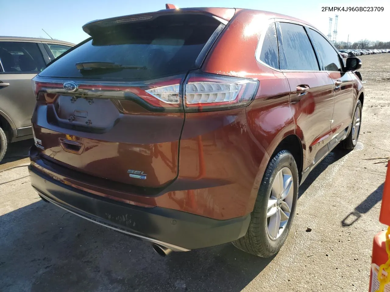 2016 Ford Edge Sel VIN: 2FMPK4J96GBC23709 Lot: 81274154