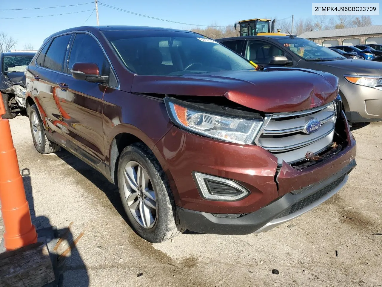 2016 Ford Edge Sel VIN: 2FMPK4J96GBC23709 Lot: 81274154