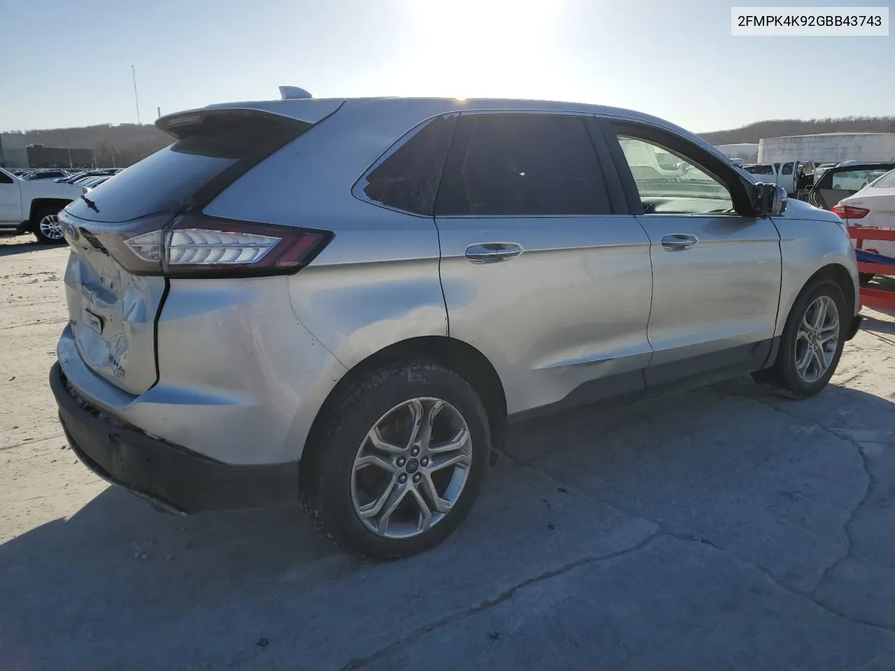 2FMPK4K92GBB43743 2016 Ford Edge Titanium