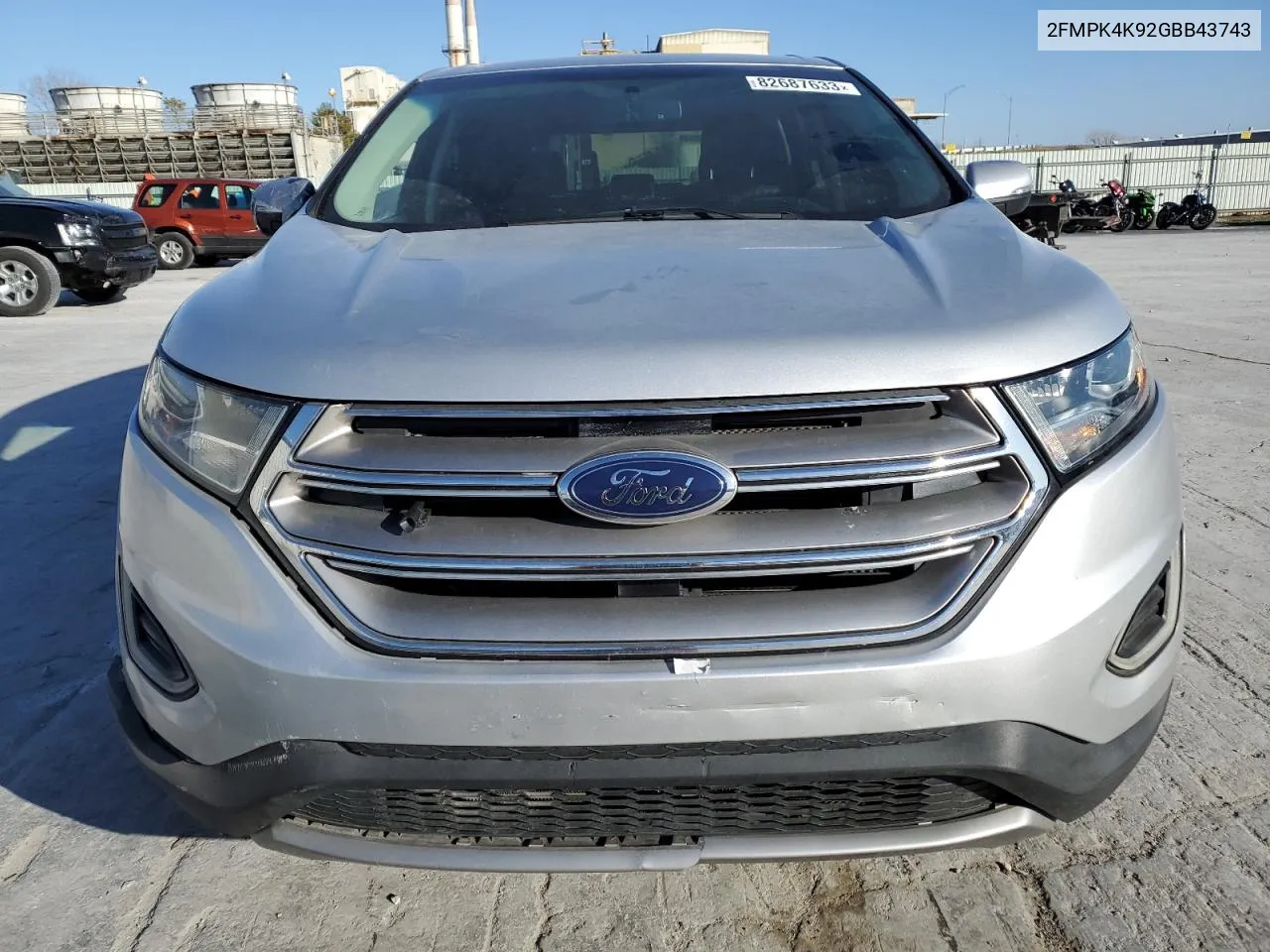 2FMPK4K92GBB43743 2016 Ford Edge Titanium