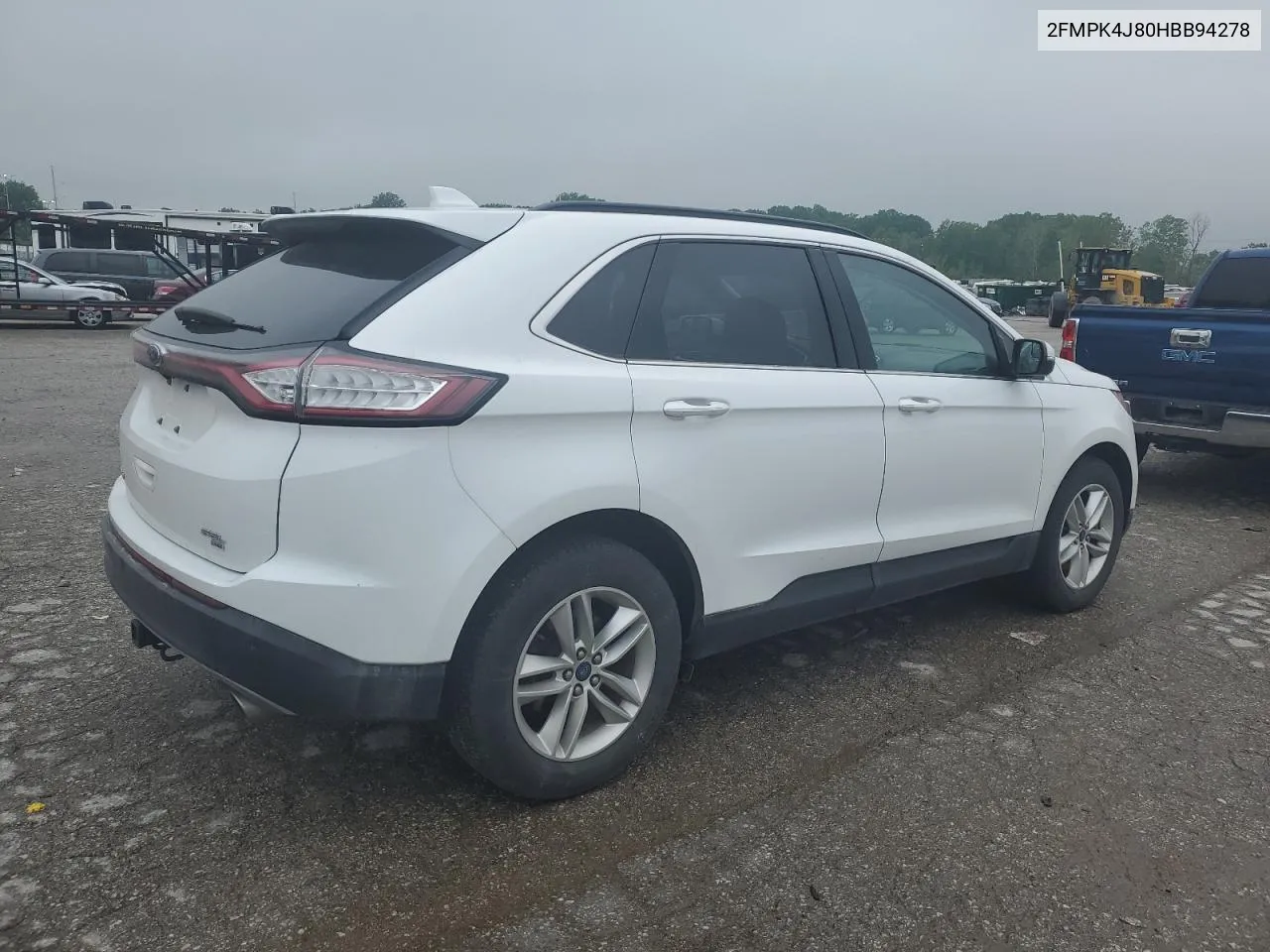 2017 Ford Edge Sel VIN: 2FMPK4J80HBB94278 Lot: 51868134