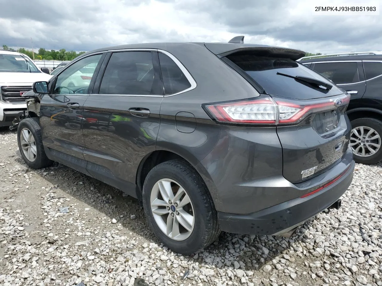 2017 Ford Edge Sel VIN: 2FMPK4J93HBB51983 Lot: 52655774