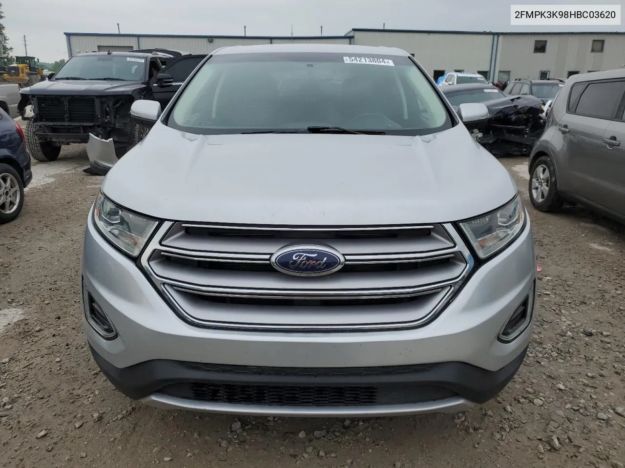 2017 Ford Edge Titanium VIN: 2FMPK3K98HBC03620 Lot: 54213804