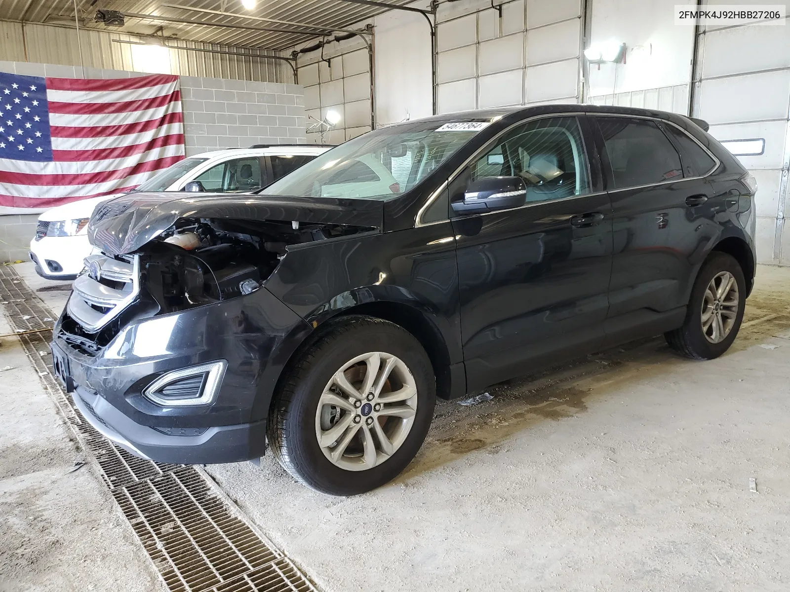 2017 Ford Edge Sel VIN: 2FMPK4J92HBB27206 Lot: 54677364