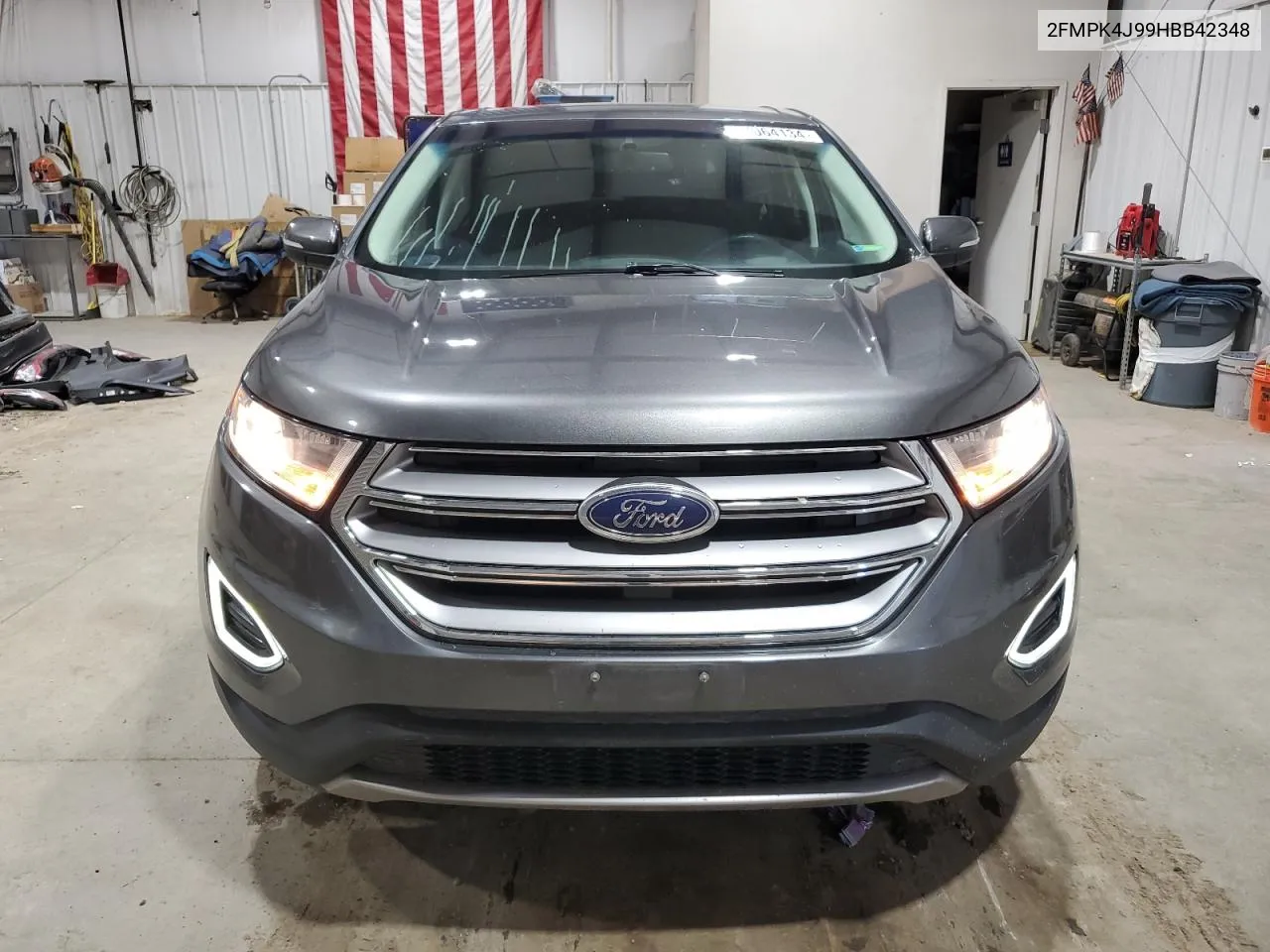 2017 Ford Edge Sel VIN: 2FMPK4J99HBB42348 Lot: 57064134