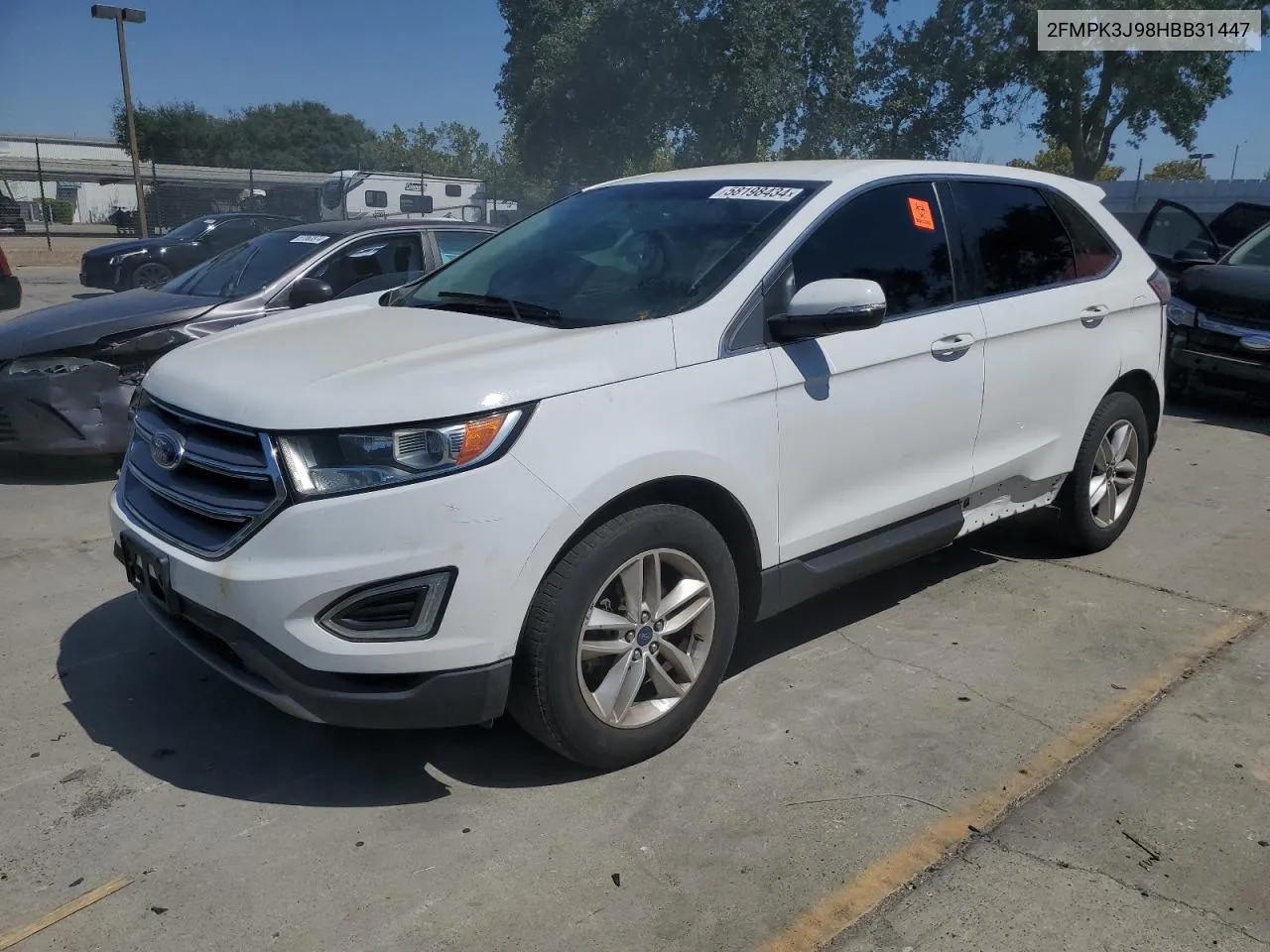 2FMPK3J98HBB31447 2017 Ford Edge Sel