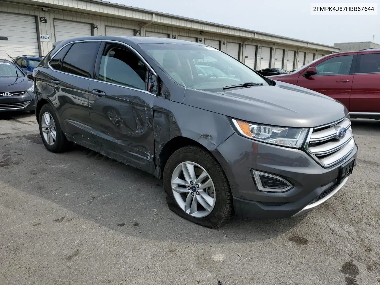 2017 Ford Edge Sel VIN: 2FMPK4J87HBB67644 Lot: 63957324