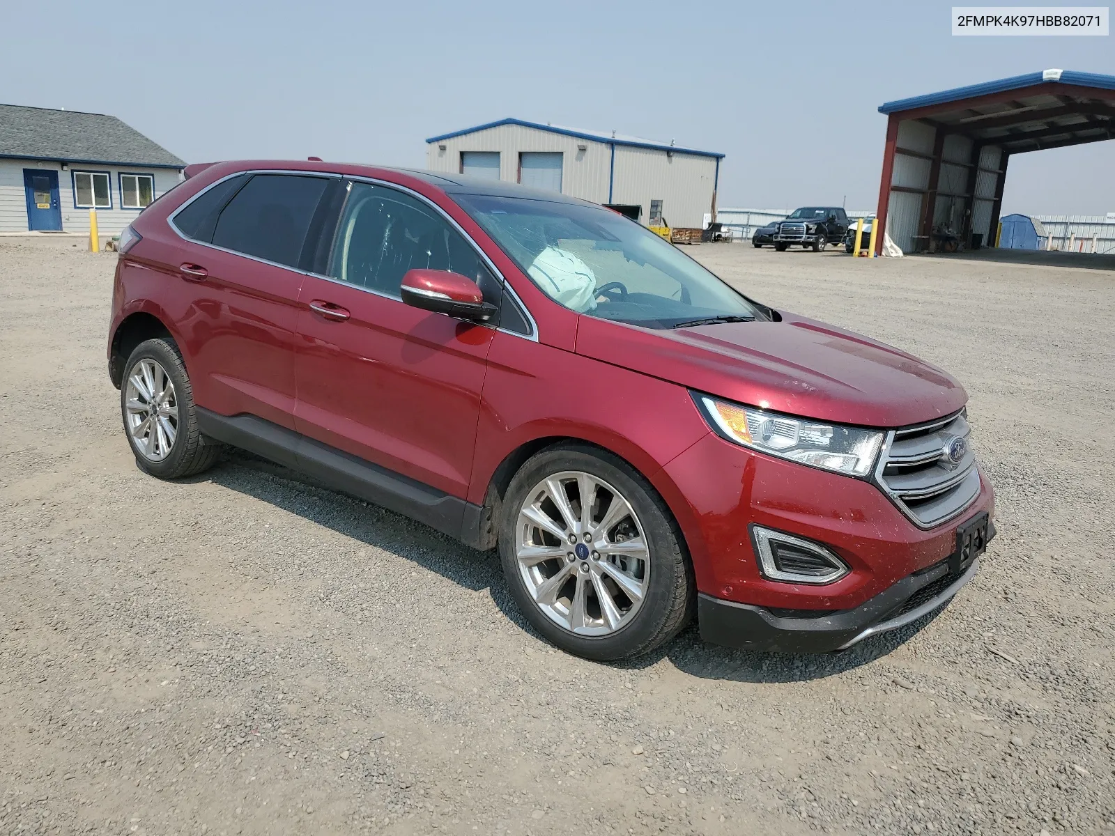 2FMPK4K97HBB82071 2017 Ford Edge Titanium