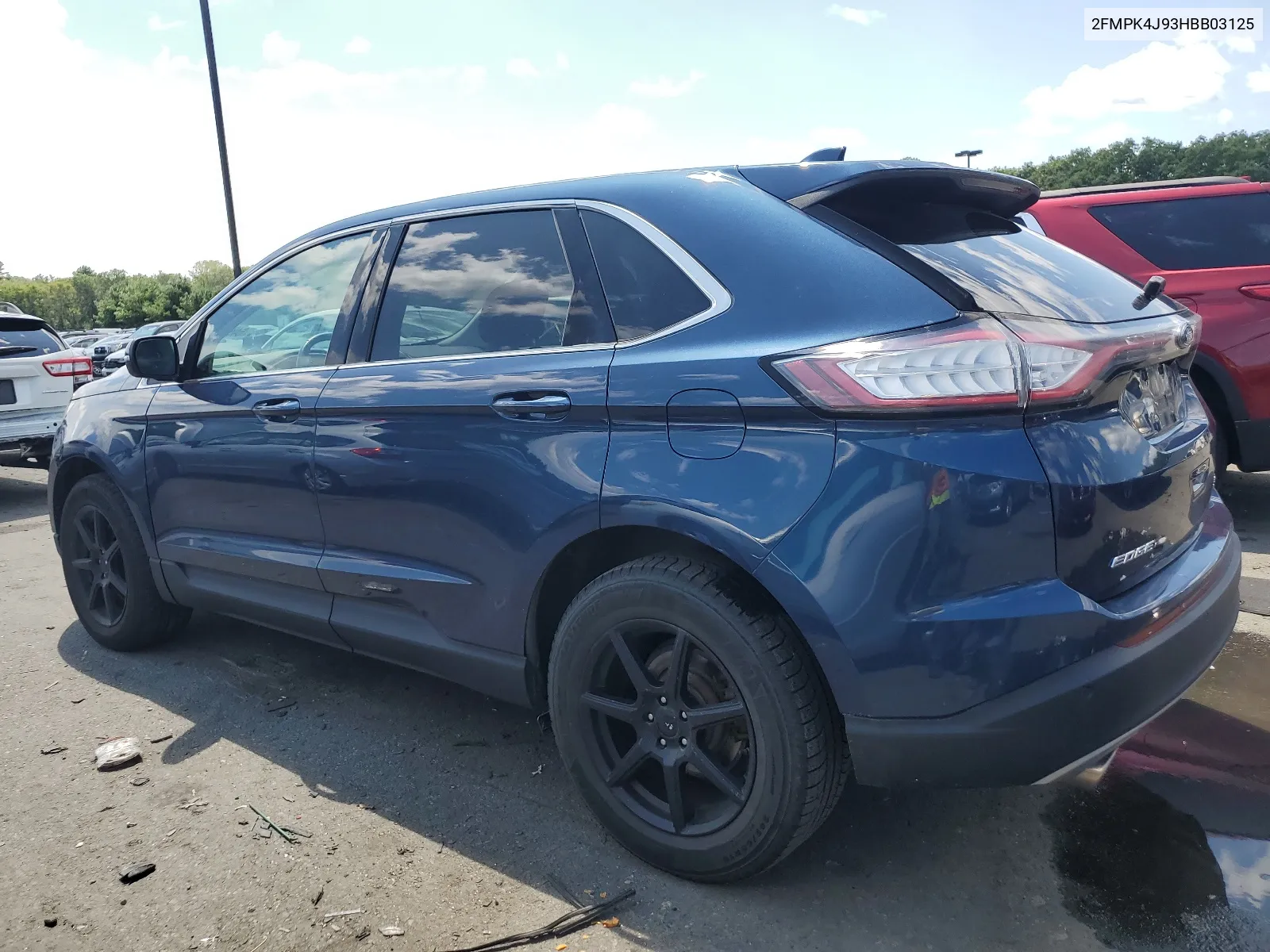 2017 Ford Edge Sel VIN: 2FMPK4J93HBB03125 Lot: 64822464