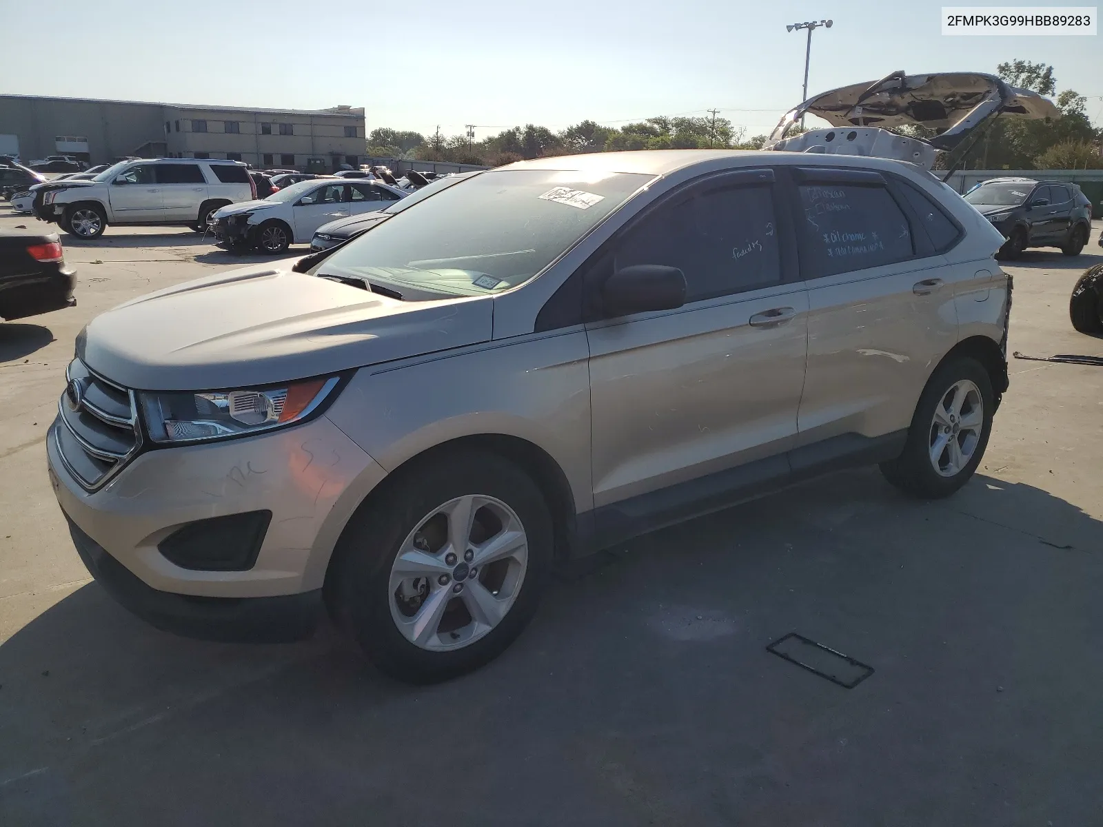 2FMPK3G99HBB89283 2017 Ford Edge Se