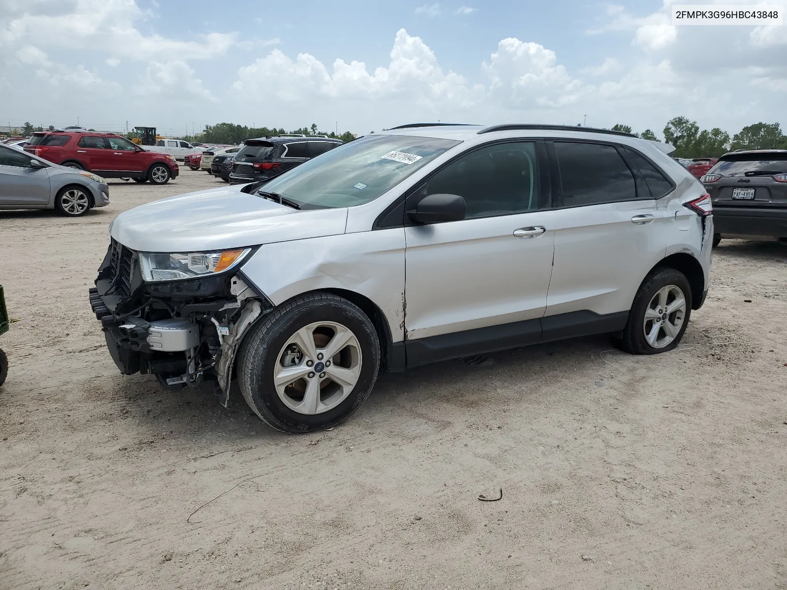 2FMPK3G96HBC43848 2017 Ford Edge Se