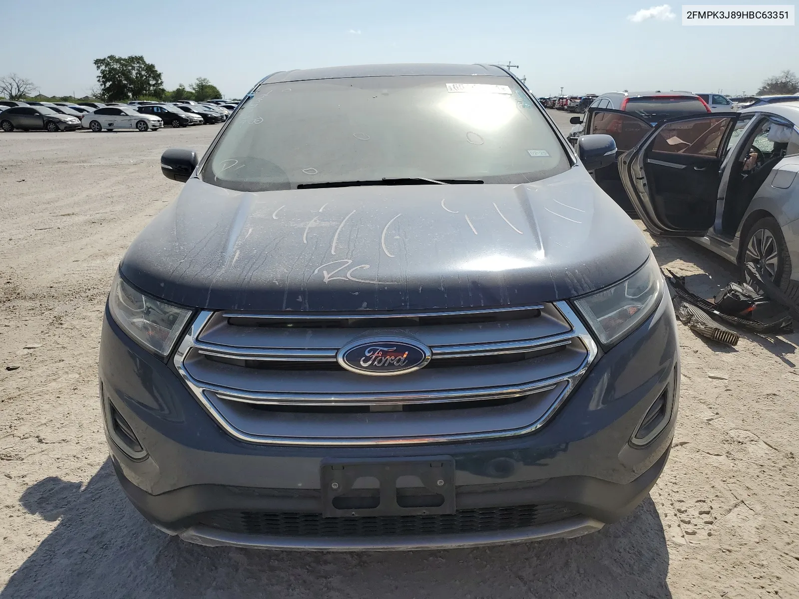 2FMPK3J89HBC63351 2017 Ford Edge Sel