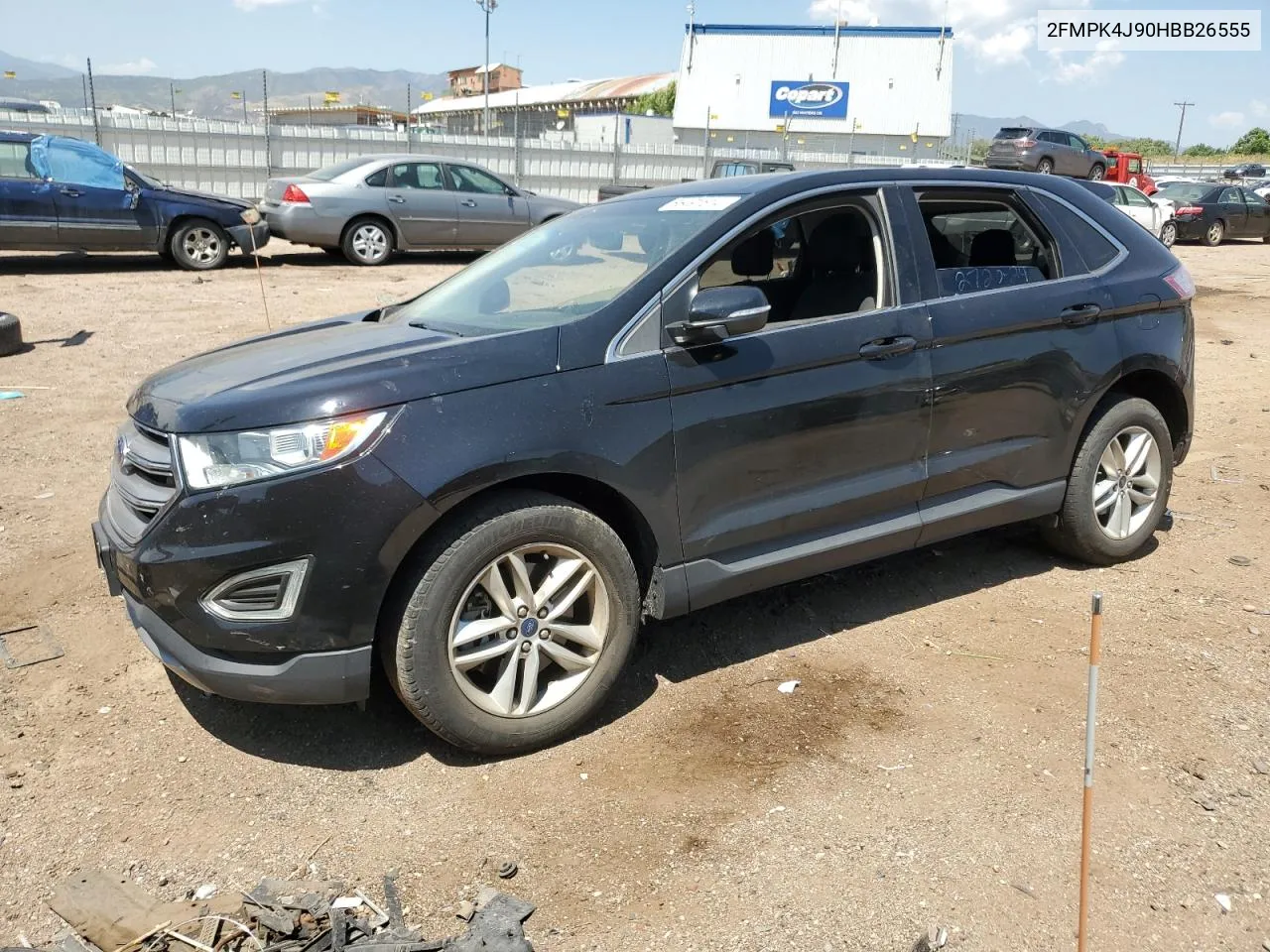 2017 Ford Edge Sel VIN: 2FMPK4J90HBB26555 Lot: 65491614