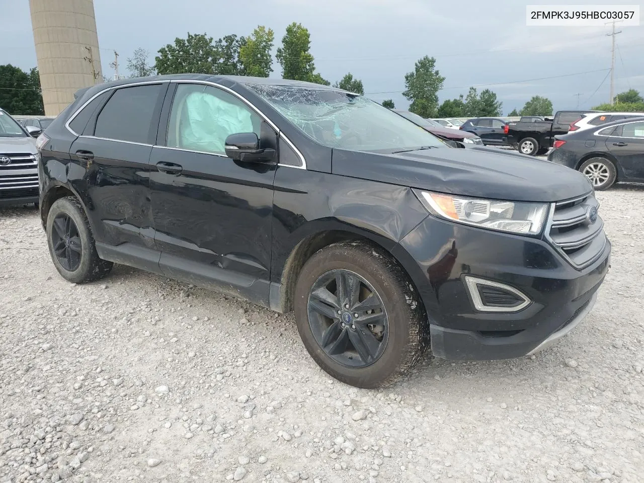 2017 Ford Edge Sel VIN: 2FMPK3J95HBC03057 Lot: 65991504