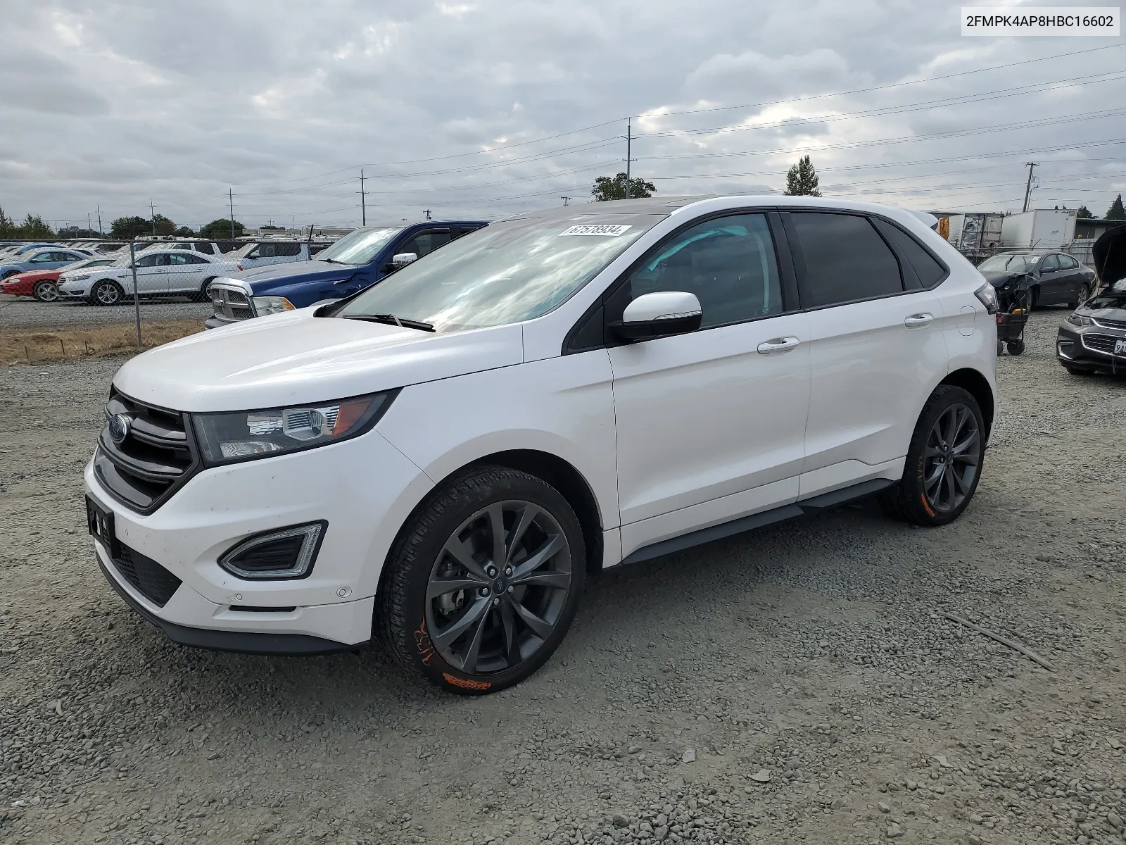 2FMPK4AP8HBC16602 2017 Ford Edge Sport