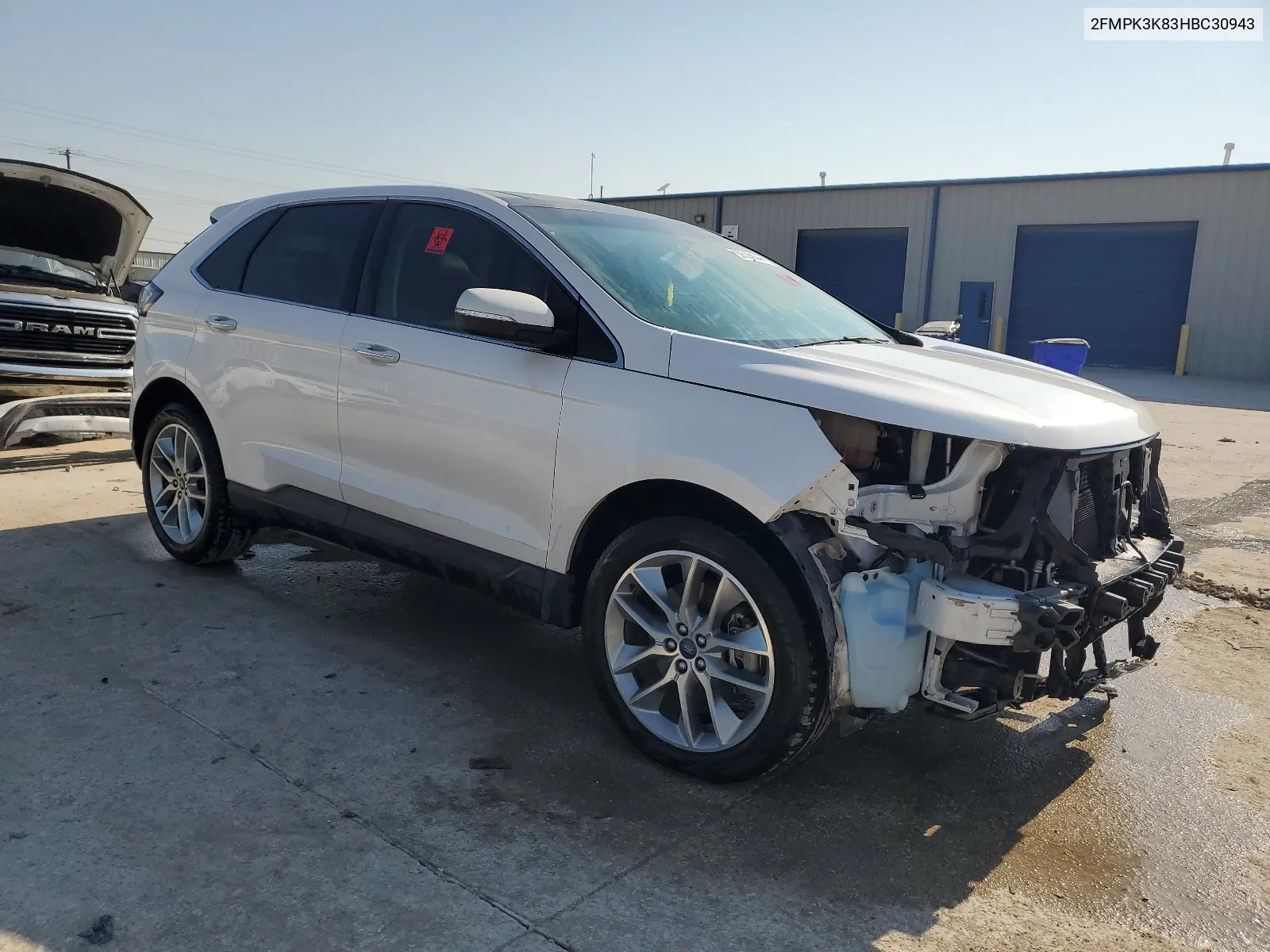 2FMPK3K83HBC30943 2017 Ford Edge Titanium