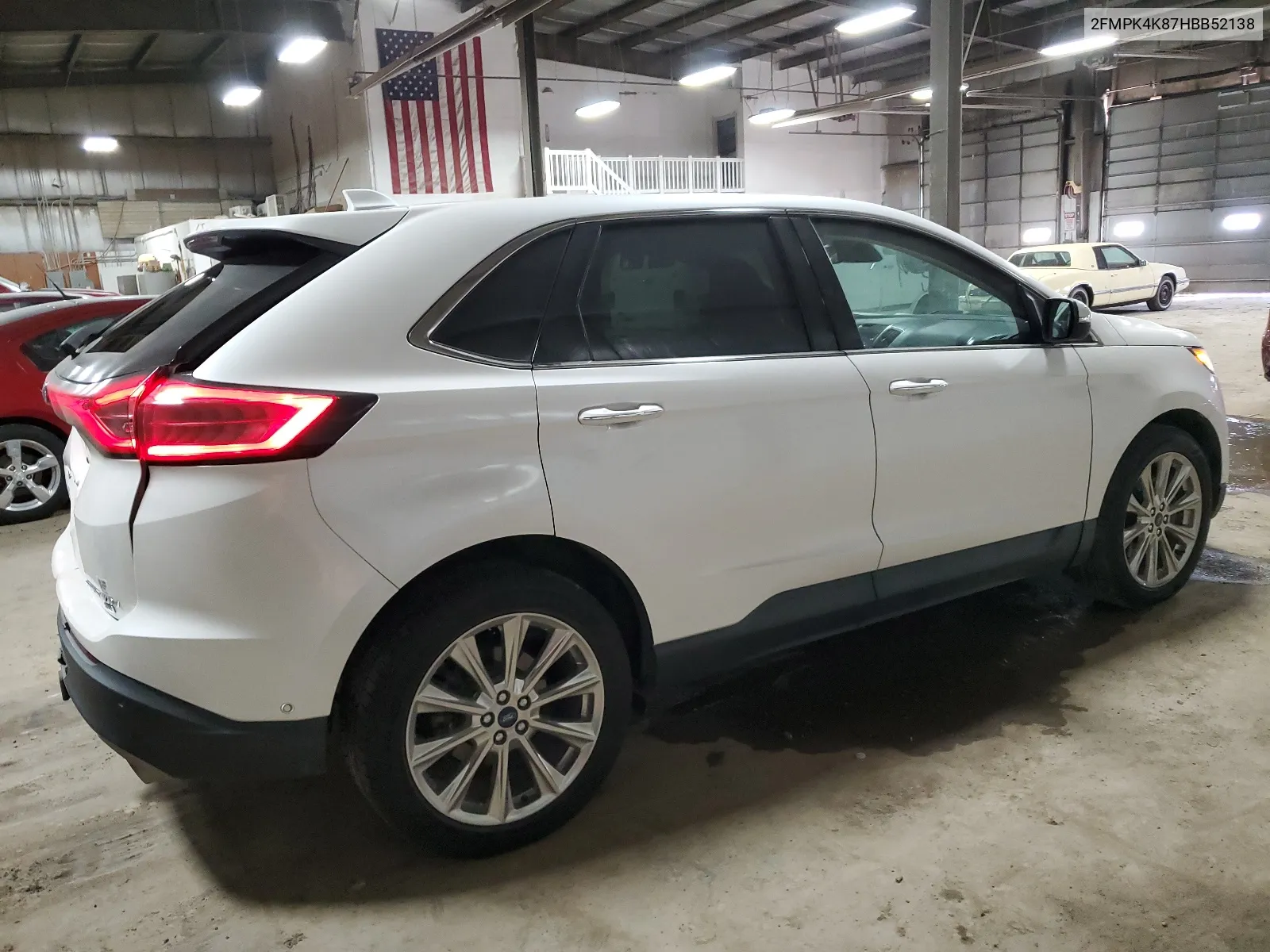 2017 Ford Edge Titanium VIN: 2FMPK4K87HBB52138 Lot: 68652544