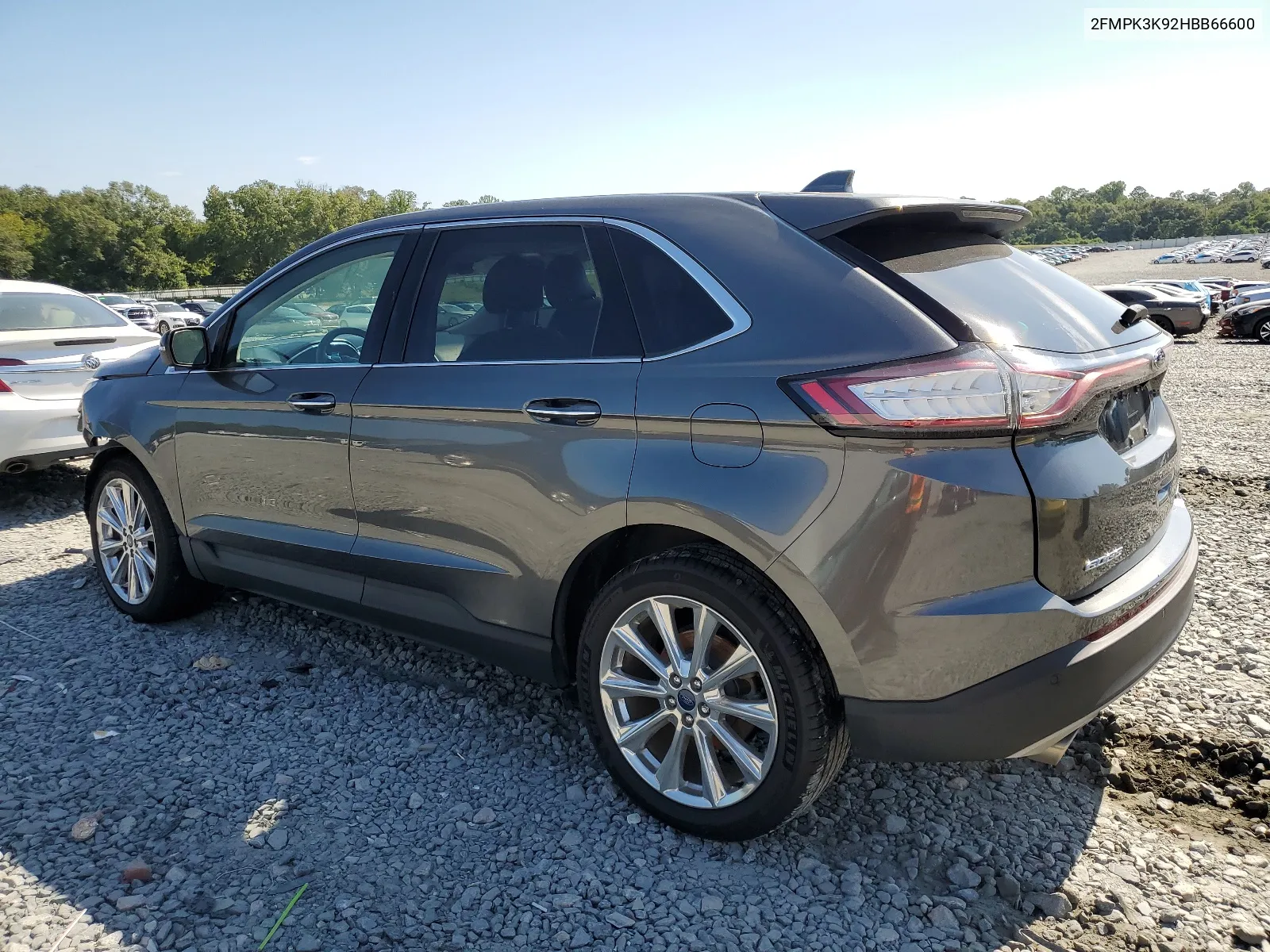 2017 Ford Edge Titanium VIN: 2FMPK3K92HBB66600 Lot: 68797804