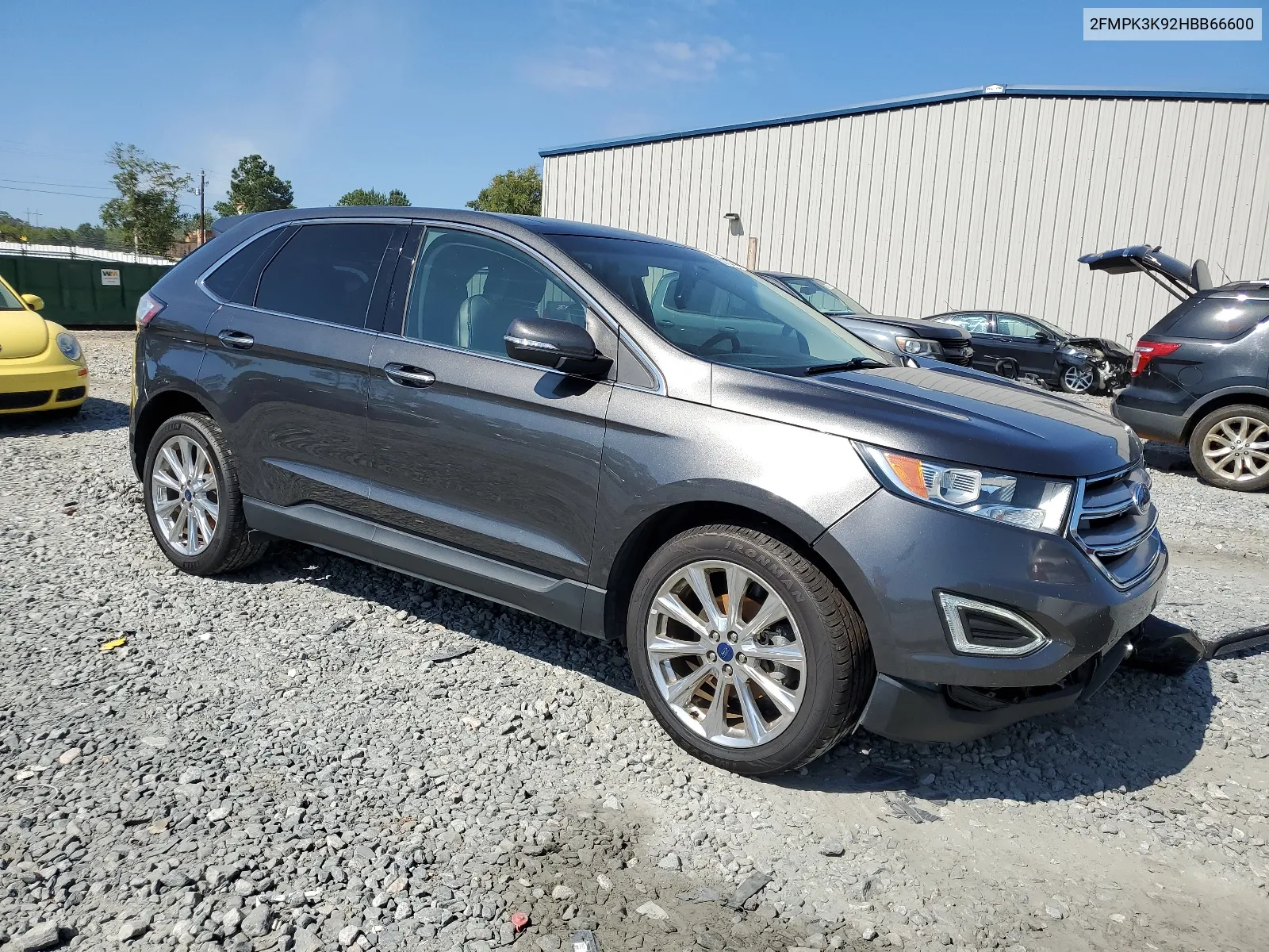 2017 Ford Edge Titanium VIN: 2FMPK3K92HBB66600 Lot: 68797804