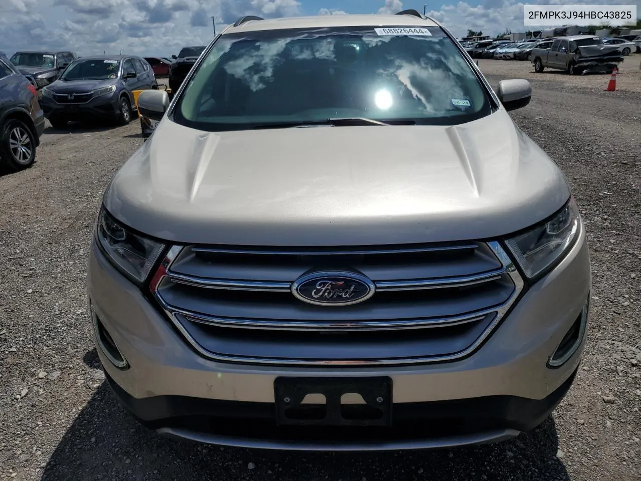 2017 Ford Edge Sel VIN: 2FMPK3J94HBC43825 Lot: 68826444