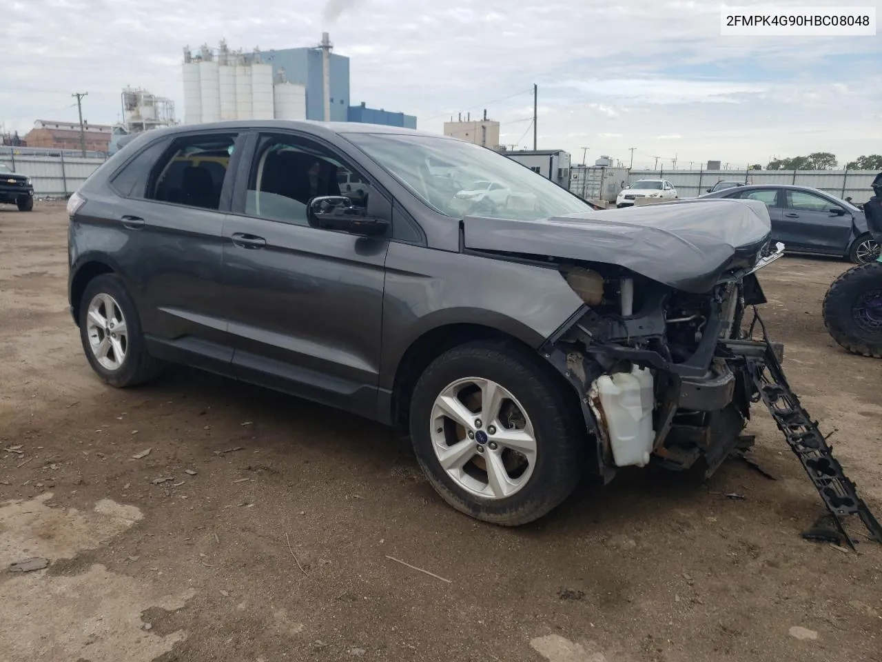 2FMPK4G90HBC08048 2017 Ford Edge Se