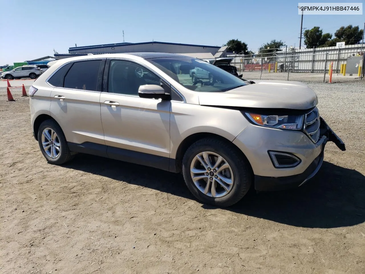 2017 Ford Edge Sel VIN: 2FMPK4J91HBB47446 Lot: 69307144