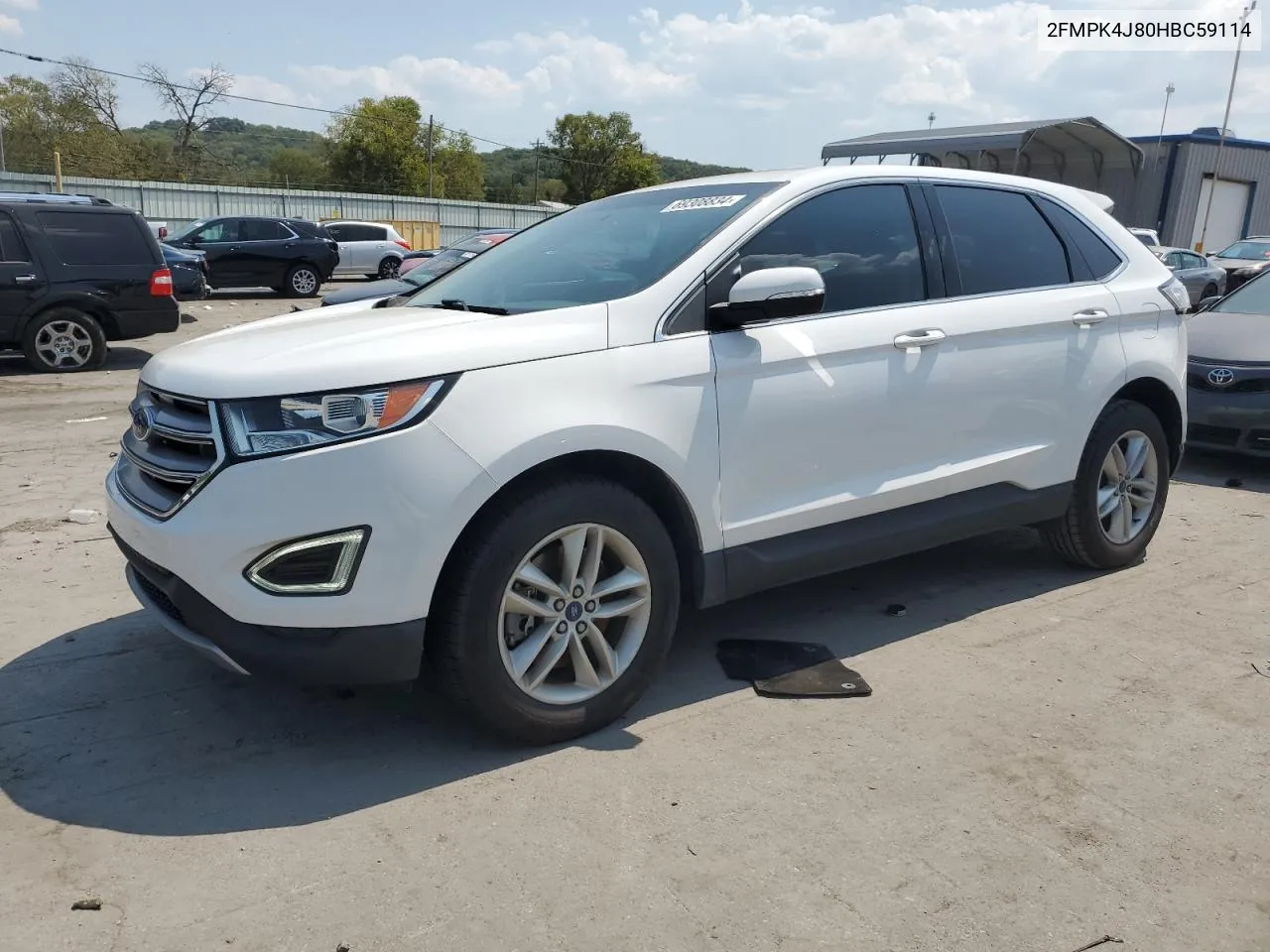 2017 Ford Edge Sel VIN: 2FMPK4J80HBC59114 Lot: 69308834