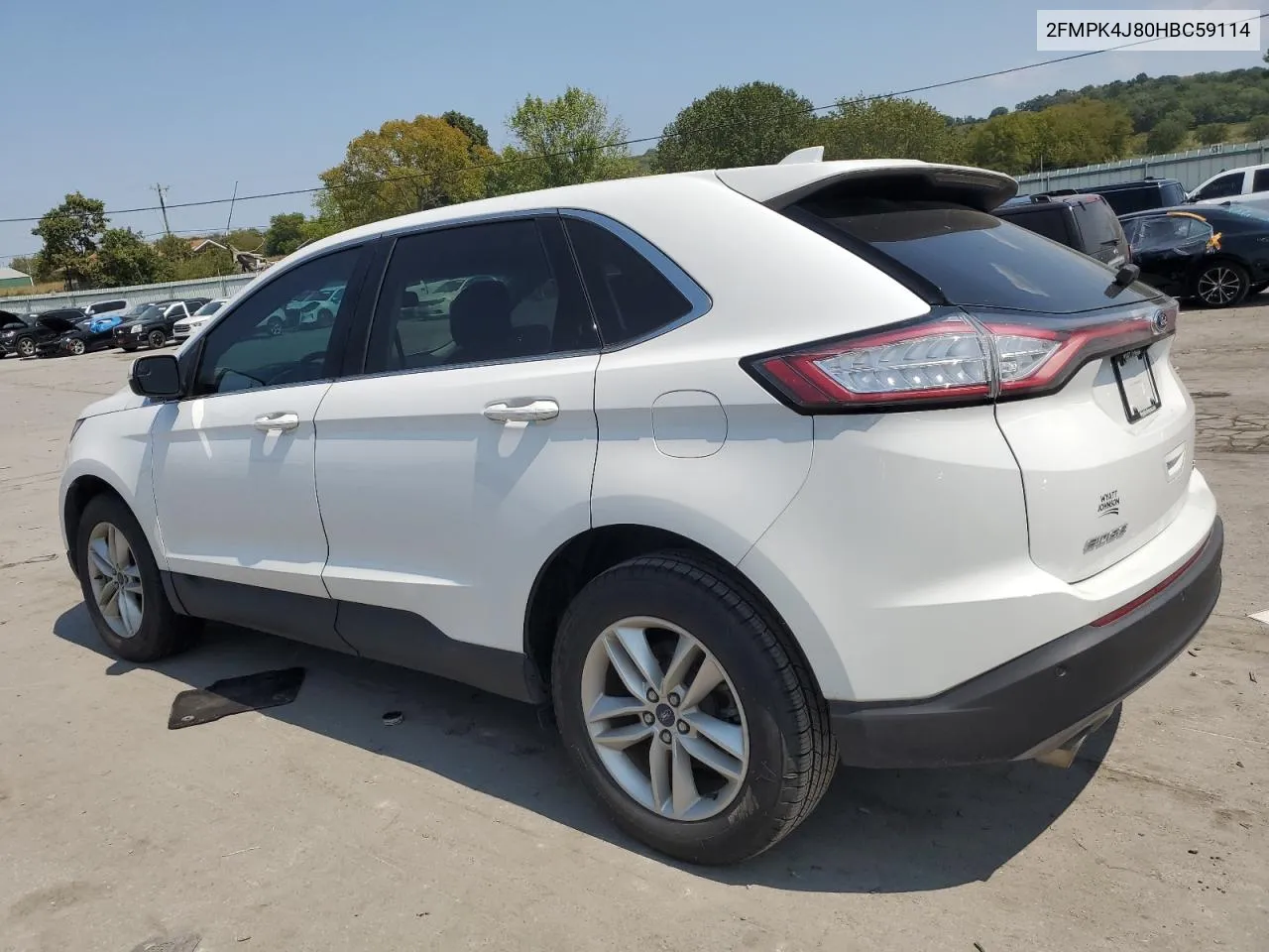 2017 Ford Edge Sel VIN: 2FMPK4J80HBC59114 Lot: 69308834