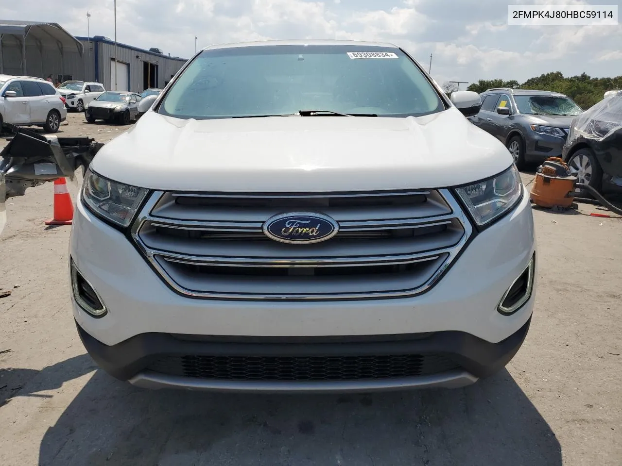 2017 Ford Edge Sel VIN: 2FMPK4J80HBC59114 Lot: 69308834