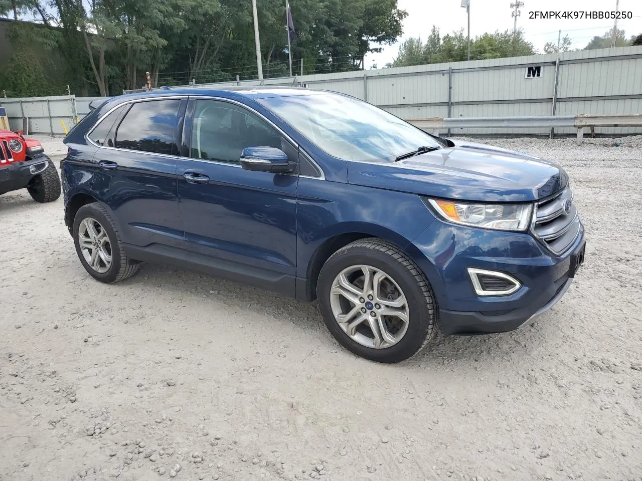 2017 Ford Edge Titanium VIN: 2FMPK4K97HBB05250 Lot: 69424744