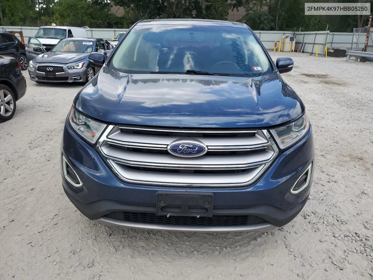 2017 Ford Edge Titanium VIN: 2FMPK4K97HBB05250 Lot: 69424744