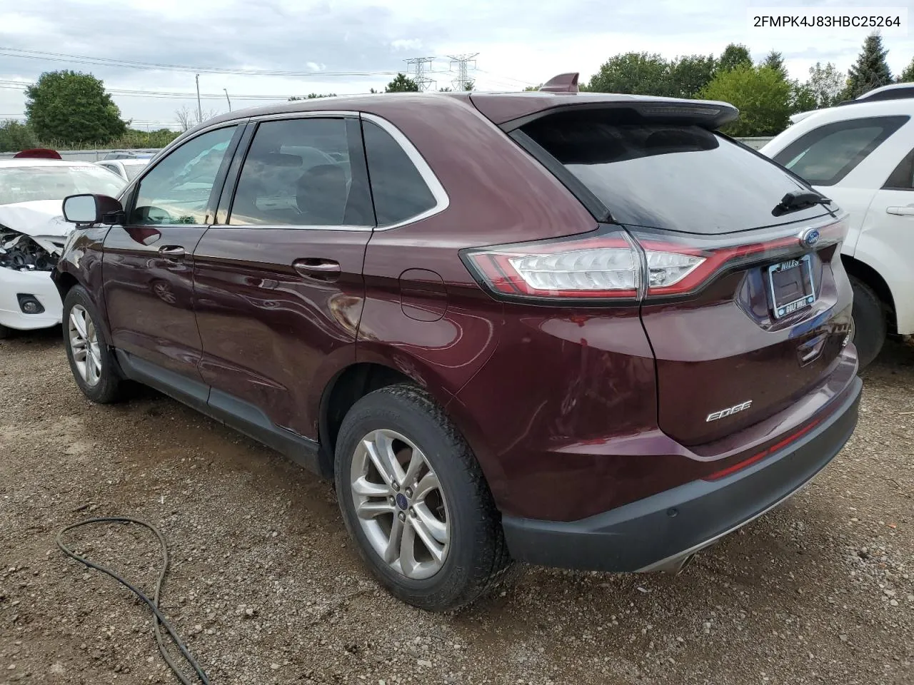 2FMPK4J83HBC25264 2017 Ford Edge Sel