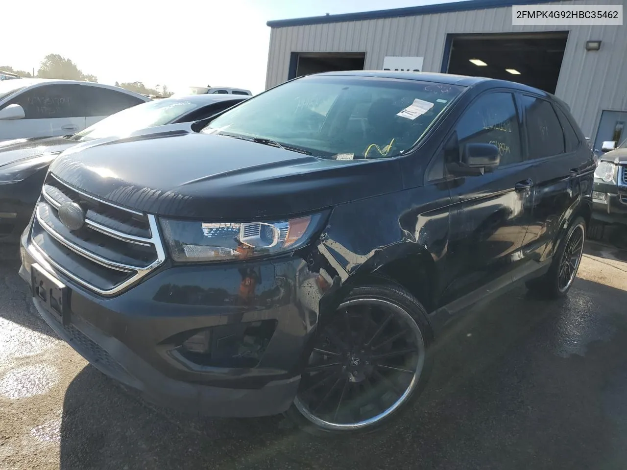 2017 Ford Edge Se VIN: 2FMPK4G92HBC35462 Lot: 70143144