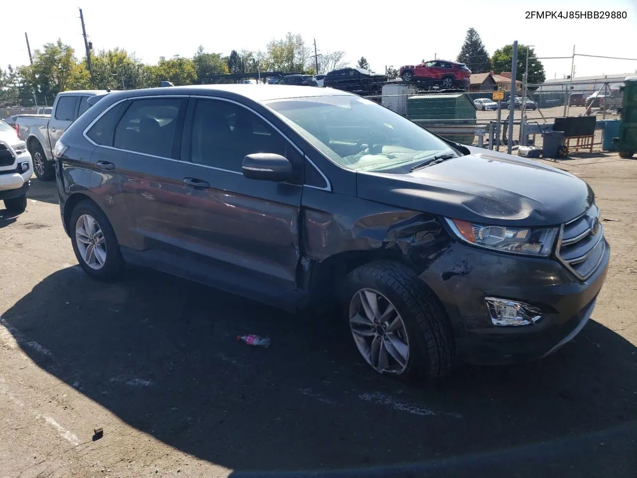 2017 Ford Edge Sel VIN: 2FMPK4J85HBB29880 Lot: 70525064